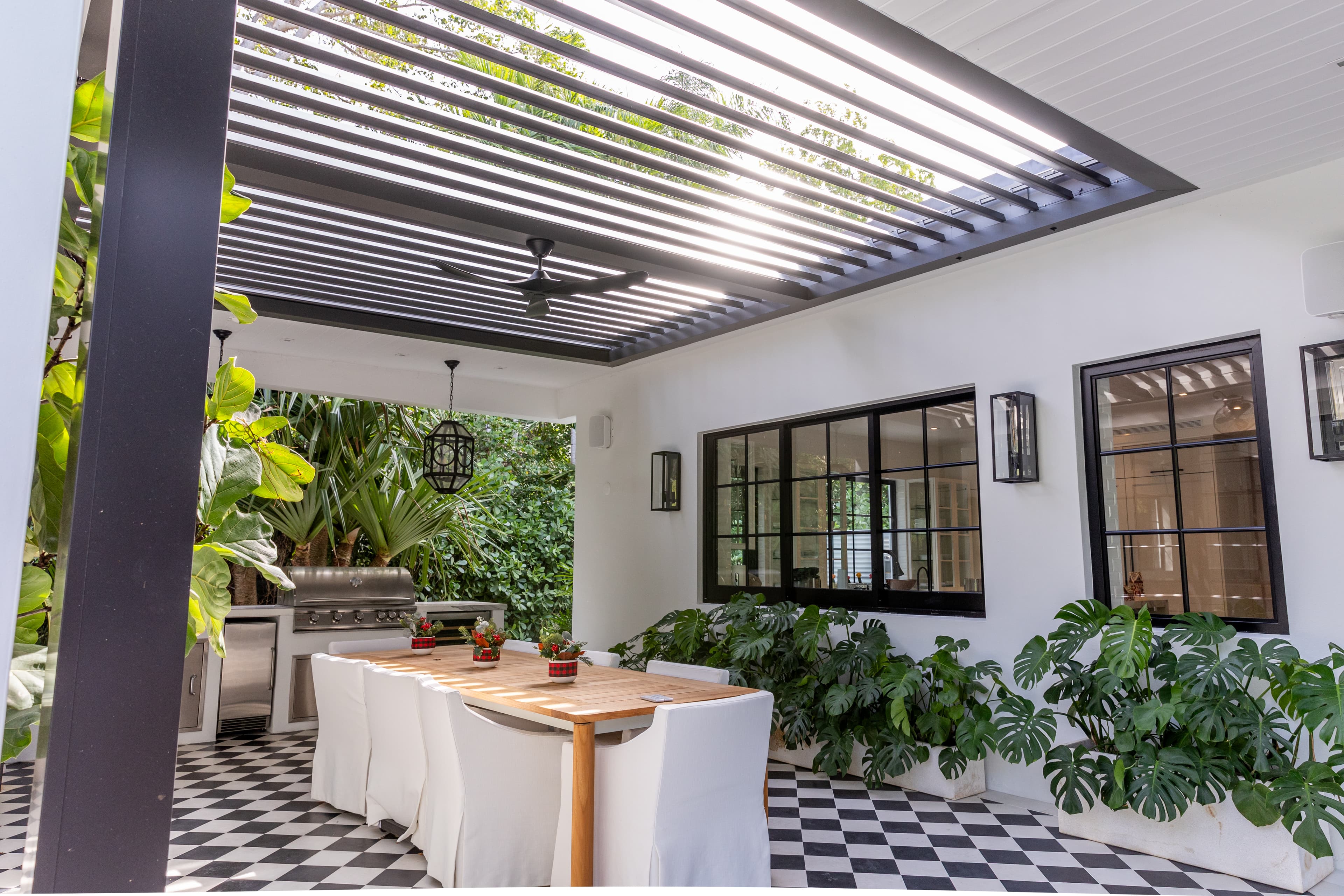 residential gray bronze r blade pool chairs