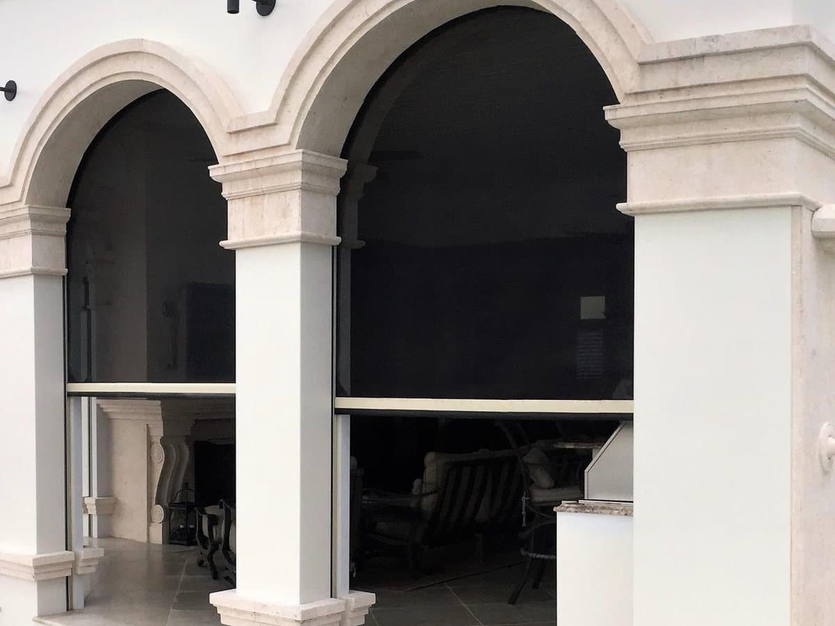 progressive magnatrack arched patio