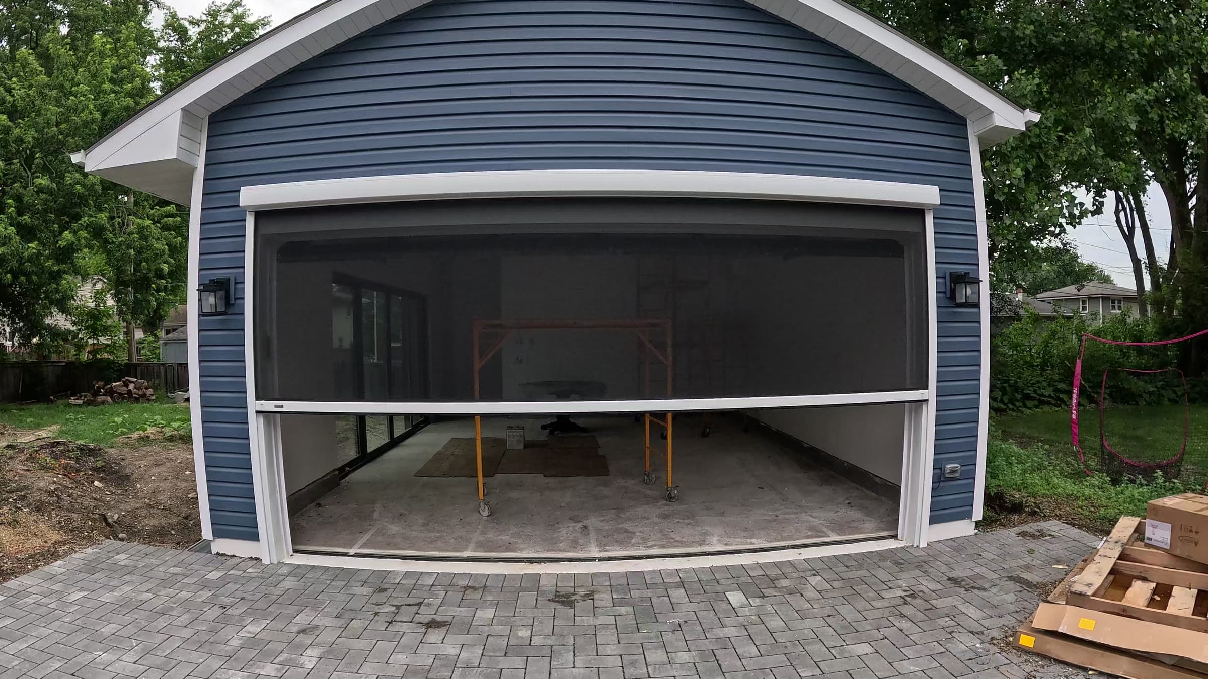 O'Hare Motorized Screens project in Bartlett, IL