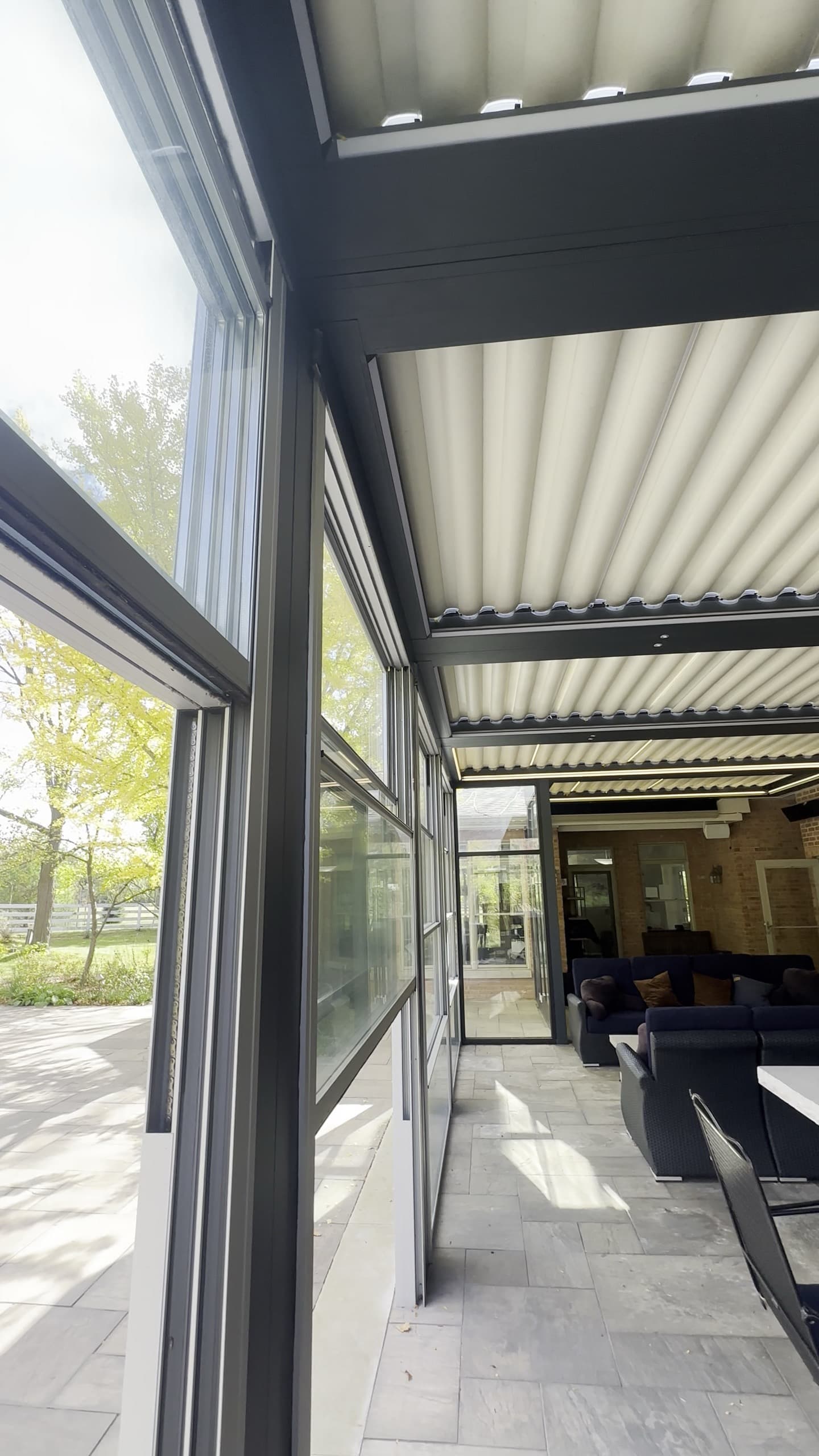 Wade louvered pergola project photo 3 in Barrington, IL