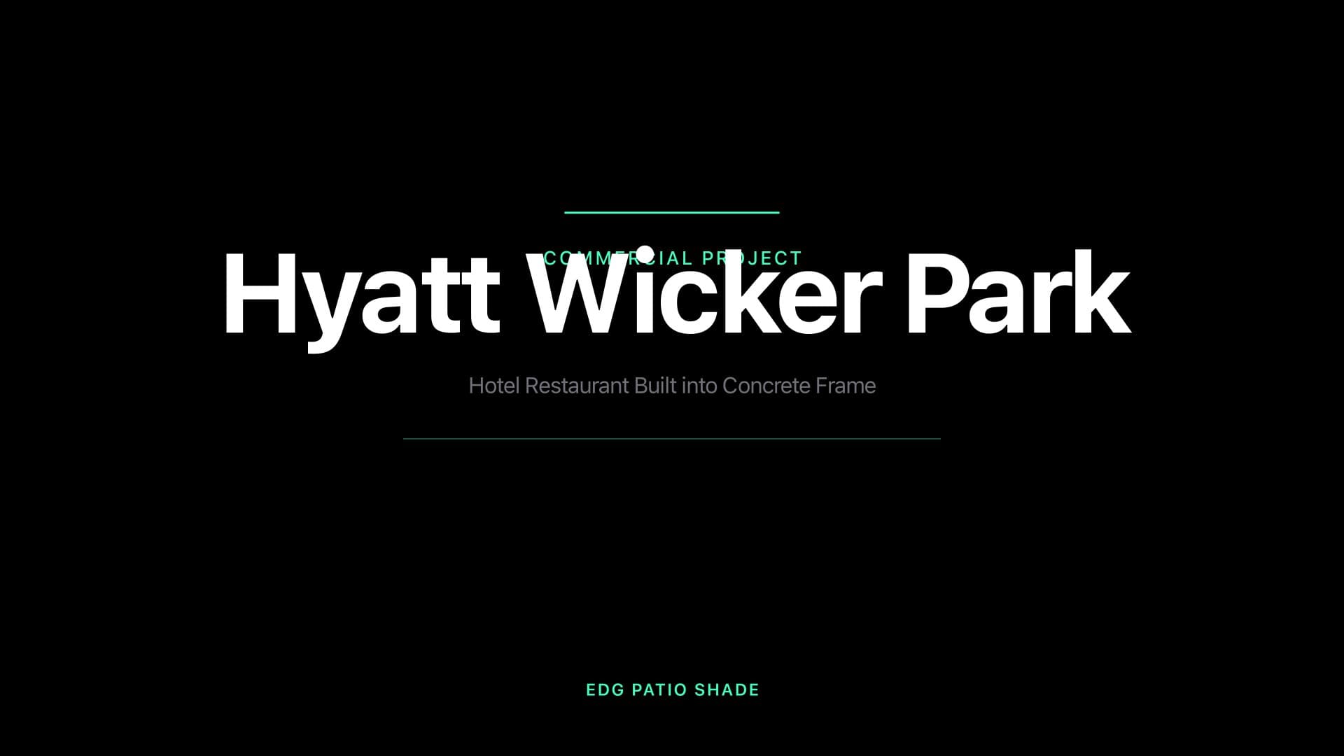 Hyatt Wicker Park