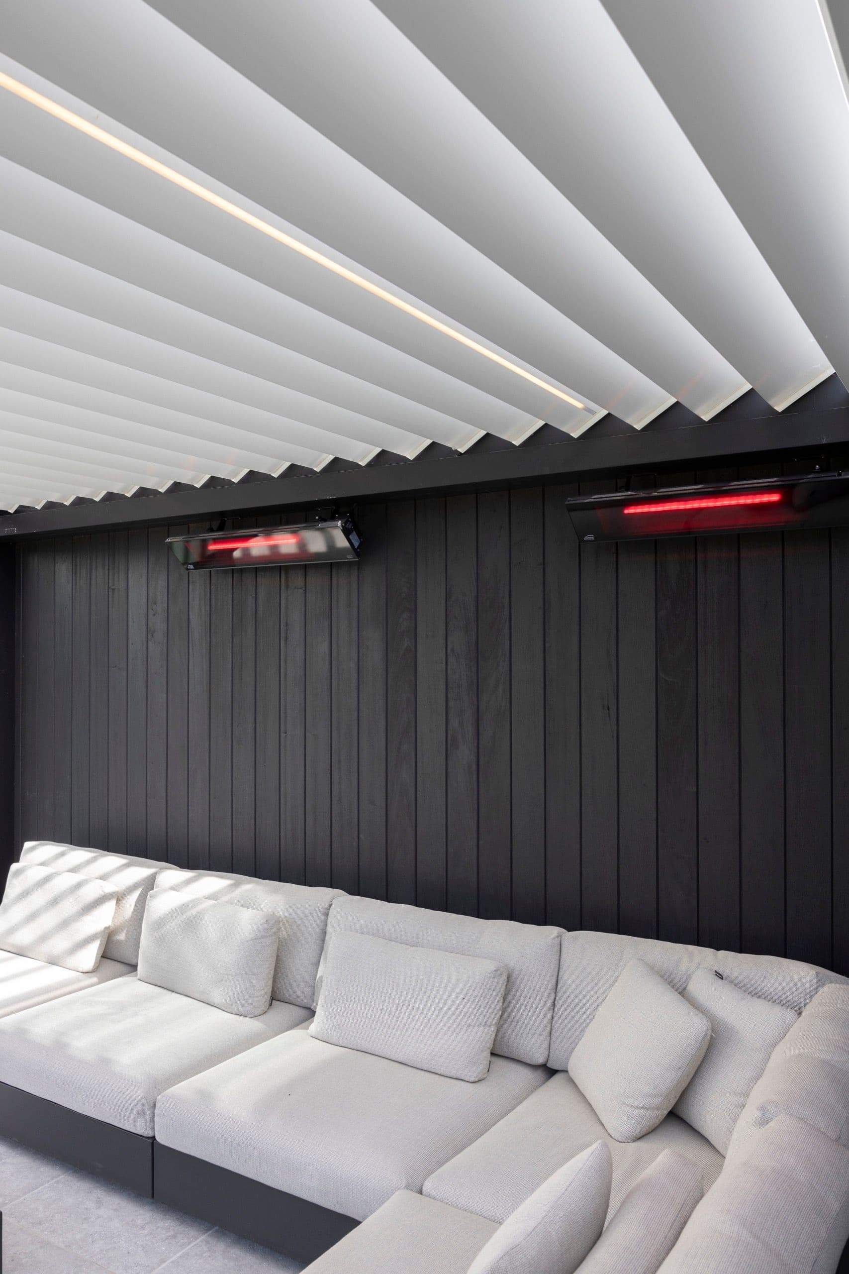 residential pergola heaters interior